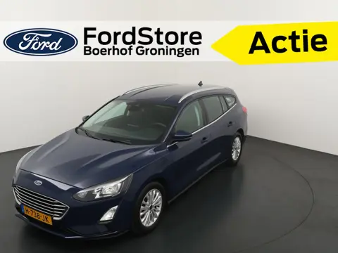 Ford FOCUS Wagon EcoBoost 125pk Titanium | Climate control | Cruise control | Parkeersens. V&A | Nav