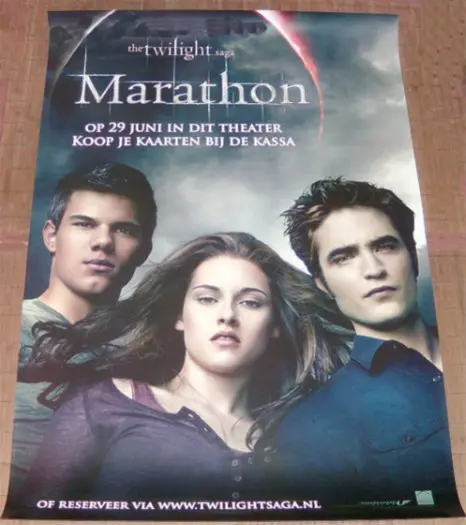 THE TWILIGHT SAGA MARATHON filmposter.