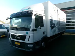 MAN TGL 8.180 EURO-6 AIRCO, MEUBELBAK, LAADKLEP (bj 2013)