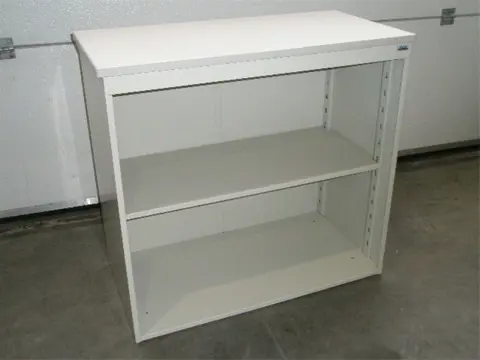 1x Open kast H74xB80xD40cm.