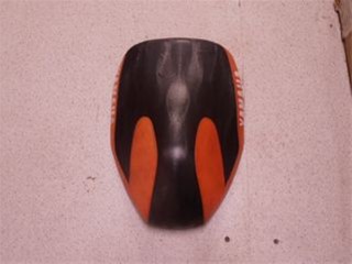 Buddyseat yamaha aerox zwart/rood 2eh