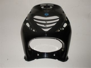 Piaggio zip sp voorfrontkap zwart 2eh
