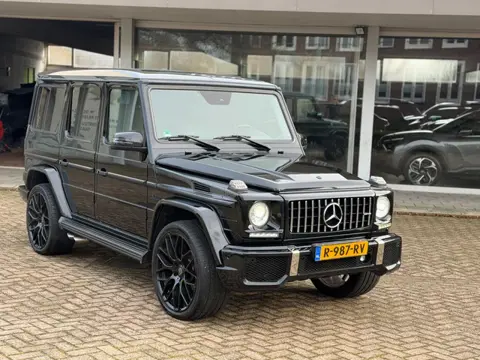 Mercedes-Benz G-klasse 500 St.Wagon|V8|AMG Zwart-Zwart|G55 UItgevoerd| 7 Persoons