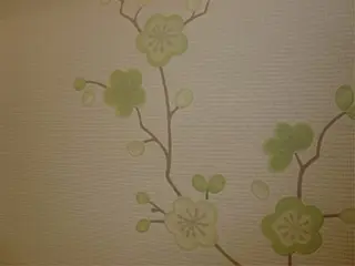 Opruiming uitverkoop bloemen behang 006