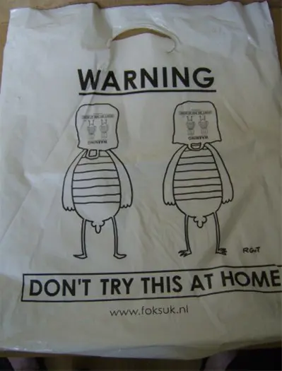 Fokke en sukke plastick tasje