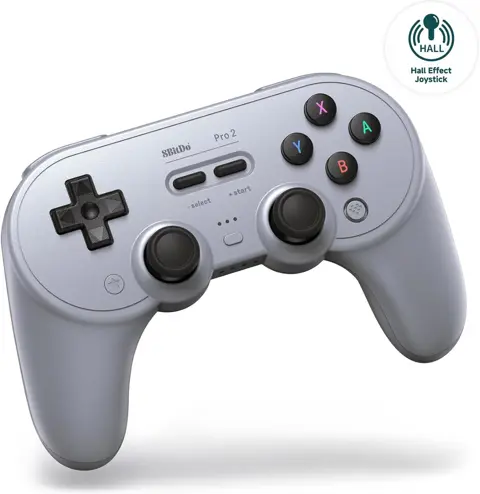 8BitDo Pro 2 Bluetooth Gamepad Gray Edition