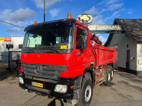 Mercedes-Benz Actros 3336 AK 6x6 Steel Springs CRANE TIRRE 131
