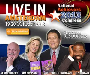 Geweldige Event van Robert en Kim Kiyosaki In Amsterdam