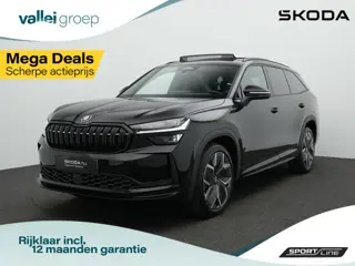 Skoda Kodiaq 7-zits 1.5 TSI MHEV 150 pk DSG Sportline | Panoramadak | Geheugenstoelen | Head-up disp
