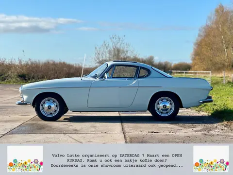 Volvo 1800S Leren schuifdak, prachtige kleurstelling, nardi stuur, technisch super