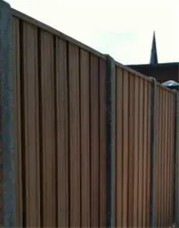 Hardhout/beton schuttingen antraciet EUR129,99