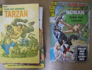 25 korak en tarzan comics