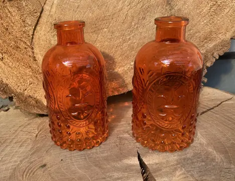 VAASJE ORANGE MET FRANSE LELIE NIEUW