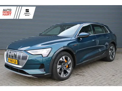 Audi e-tron 55 Quattro S-Line 95 kWh Luchtvering Adaptive-Cruise Leer/Alcantara Memory-Stoel