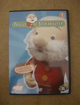 1 dvd paulus de boskabouter