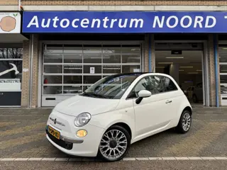 Fiat 500 0.9 TwinAir Lounge 89159KM! NAP | Panoramadak | Airco | 16 inch Velgen |