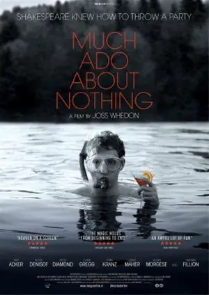 MUCH ADO ABOUT NOTHING filmposter.