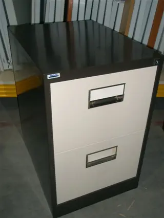 1x Hangmap kast 2-ladig