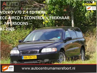 Volvo V70 2.4 Edition II ( 7-PERSOONS + INRUIL MOGELIJK )