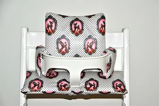 Stokke trip trap stoelverkleiner kussen gecoat "Vintage'