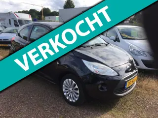 Ford Ka 1.2 Titanium X ORGINEEL NEDERLANDSE AUTO , AIRCO ,LM VELGEN, NWE DISTRIBUTIESET, ELEKTRISCHE