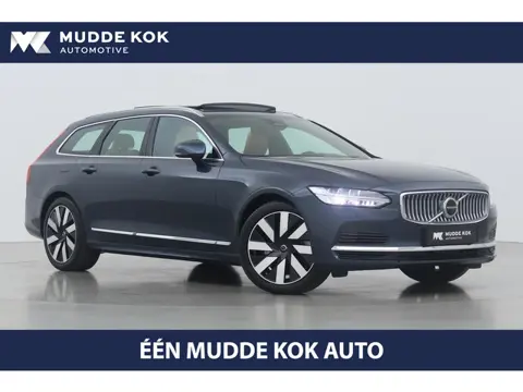 Volvo V90 T6 Plug-in hybrid Ultra Bright | Bowers&Wilkins | Massage+Ventilatie | Head-Up | Panoramad
