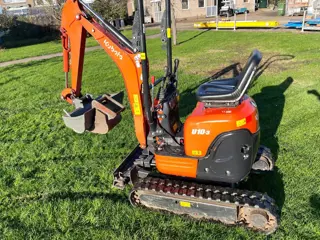 Kubota U10-3 minigraafmachine slechts 790 uur (bj 2021)
