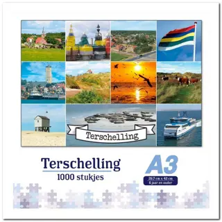 Terschelling, de leukste legpuzzel ter wereld - 1000 Stukjes