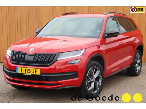 Skoda Kodiaq 1.5 TSI Sportline Business org.NL el.trekhaak camera stuur+stoelverw