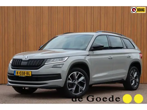 Skoda Kodiaq 1.5 TSI Sportline Business org.NL el.klep+trekhaak camera stuur+stoelverw. canton