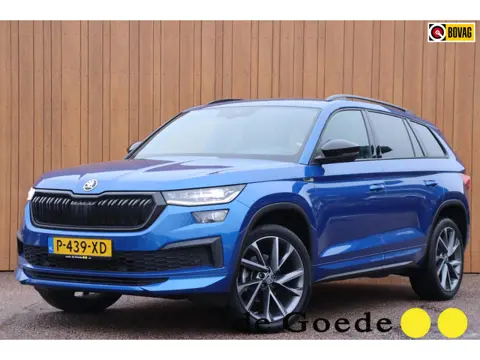 Skoda Kodiaq 1.5 TSI Sportline Bus. org.NL el.klep stuur+stoelverw camera 20"