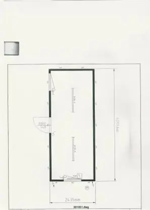 Kantoorunit 6x2.50 NIEUW
