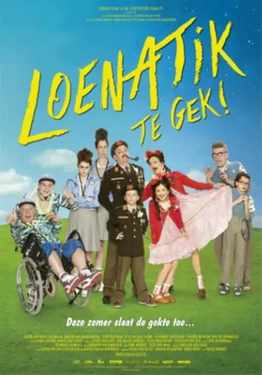 LOENATIK, TE GEK ! filmposter.