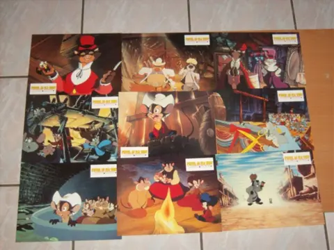 AN AMERICAN TAIL : Fievel goes west filmfotoset.