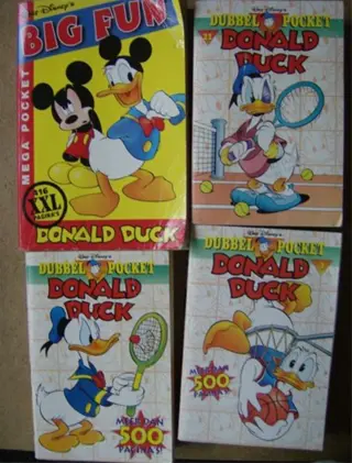 Donald duck dubbelpocket en big fun adv. 302