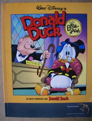 Donald duck als erfgenaam adv. 304
