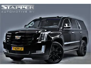 Cadillac Escalade 6.2 V8 426pk Premium 7-Pers Schuifdak/Trekhaak/Bose/Led/Leer/HUD/Carplay/Keyless/C