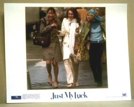 JUST MY LUCK USA filmfotoset.