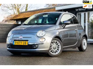 Fiat 500 0.9 TwinAir Lounge Automaat I Panoramadak I Blue&Me I NL Auto I Nap