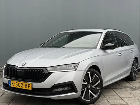 Škoda Octavia Combi BWJ 2021 | 1.0 e-TSI 111PK Sport BuS. AUTOMAAT | TREKHAAK | SPORTSTOELEN | CAMER