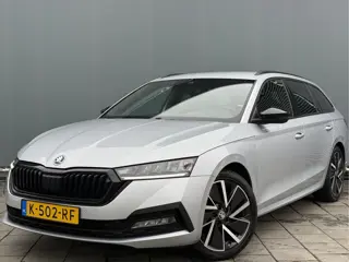 Škoda Octavia Combi BWJ 2021 | 1.0 e-TSI 111PK Sport BuS. AUTOMAAT | TREKHAAK | SPORTSTOELEN | CAMER