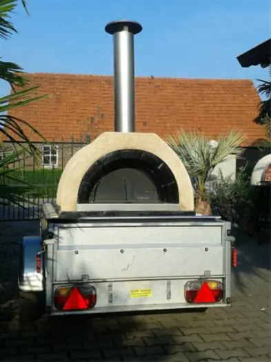 Houtgestookte pizza-oven/steenoven AMALFI