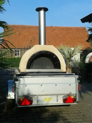 Houtgestookte pizza-oven/steenoven AMALFI