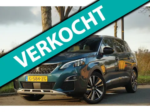 Peugeot 5008 1.2 PureTech 130pk GT-Line - Crystal Emerald - Panorama/Schuifdak - Stoelverwarming