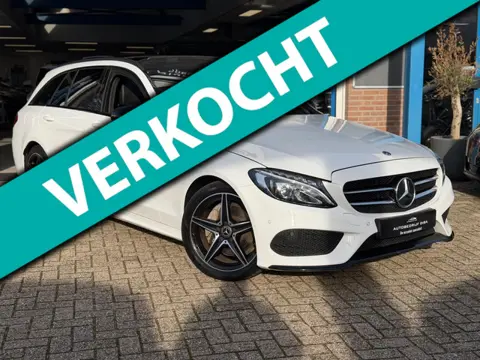 Mercedes-Benz C-klasse Estate 180 AMG 2017 AUT PANO LEER NAP
