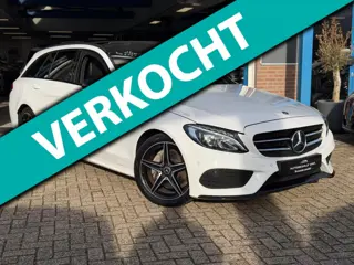 Mercedes-Benz C-klasse Estate 180 AMG 2017 AUT PANO LEER NAP