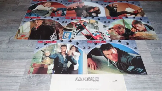 KNOCK OFF lobbycard set.