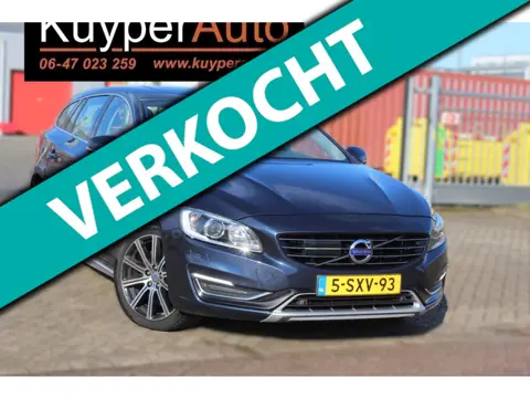 Volvo V60 2.4 D6 AWD Plug-In Hybrid Summum HYBRIDE STORING bomvol opties