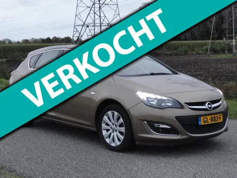 Opel Astra 1.4 Turbo Sport Met ECC I CR-CONTROL I HALF LEER