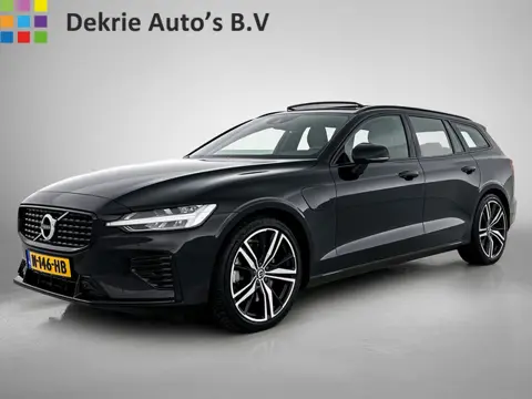 Volvo V60 T8 Hybride SOH 94% AWD R-Design / Panoramadak / Leder / Navigatie / Adap. Cruise / Pdc.V+A